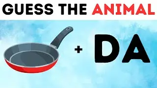 Guess The Animal From Emoji 🦁🦄🔍 l Emoji Quiz