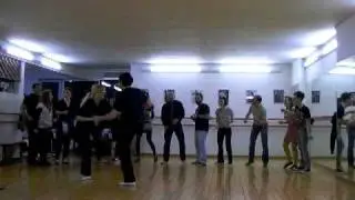 Ben & Joss Lindy Hop rehearsal for Ant1 performance March 3rd 2011