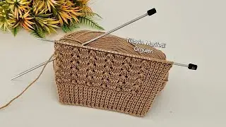 Kolay ve Gösterişli Yelek, Şal, Hırka, Bluz İçin Örgü Modeli #knitting