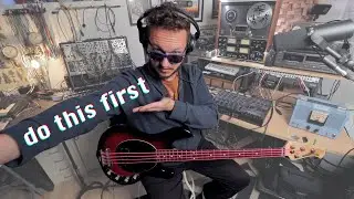 Stop! Do This Before Writing a Bass Line