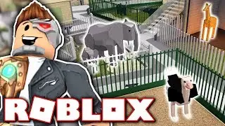 Making my OWN ZOO in Roblox!! *ALL ANIMALS!*