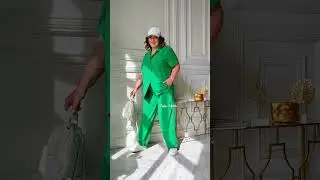 Костюм брючный "мокрый шелк" с верхом на пуговках