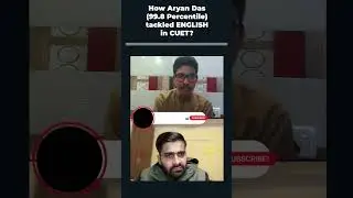 How to prepare English for CUET?Here is a small tip by Topper Aryan Das.