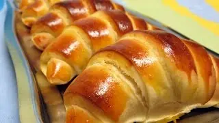 Croissants tipo brioche ou pão de leite