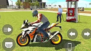 Indian Bike Driving Simulator 3D Android Gameplay - Crazy Motorcycle Stunts Racing Games Download