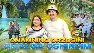 ONAM BILAN BIRINCHI SAYOHAT/ THAILAND VLOG