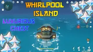 Whirlpool Island Puzzle (Hidden Luxurious Chest & Primogems) |  Genshin Impact