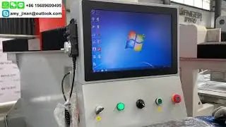 Operation Instruction: 1. Start/Run the 5 Axis CNC Bridge Saw Cutting Machine GQ-3220D