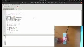 MicroPython Tutorials: Control LED brightness using a Potentiometer with ESP8266 and ESP32
