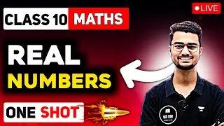 REAL NUMBERS in One Shot | Class 10 Maths Chapter 1 Real Numers