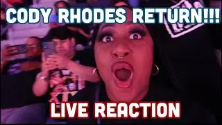 Cody Rhodes WWE Return REACTION Video!!!