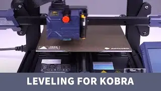 Leveling operation for Anycubic Kobra
