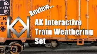 AK Interactive Weathering Set - Trains - Locomotive & Wagon