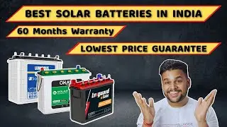 Best Solar Battery for Home 2022 🔥 Solar Battery in India - Price & Review 🔥 Luminous 🔥 Livguard