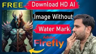 How to Download Adobe Firefly AI Images Free Without Watermark