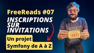 Registration by invitation only - A Symfony project from A to Z - FreeReads #07