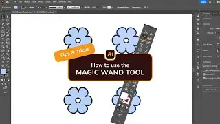 How to use the Magic Wand Tool in Illustrator