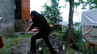 Toyda qefilden dolu düşdü