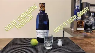 Butterfly Cannon Color Changing Tequila!