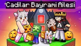 CADILAR BAYRAMI AİLESİ OLDUK 🎃- Minecraft