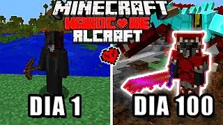 I SPENT 100 DAYS ON MINECRAFT RLCRAFT HARDCORE