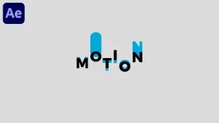 3D Flip Text Animation in After Effects - After Effects Tutorial | No Plugins