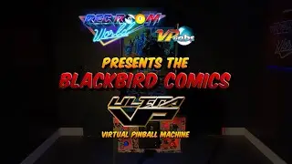 BlackBird Comics ULTRA VP 4D Virtual Pinball Machine