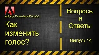 Как изменить голос в Adobe Premiere Pro CC?