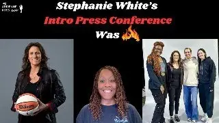 🔥 Stephanie White's Introductory Press Conference as Indiana Fever Coach Was FIYAH 🔥