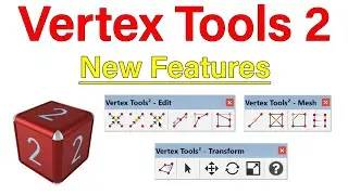 What's New in Vertex Tools 2 - SketchUp New Plugin | TutorialsUp