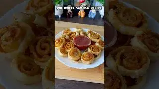 Trending recipe of pin wheel samosa 