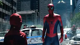 [4K] 스파이더맨과 라이노의 대결 엔딩 | 어메이징 스파이더맨 2 (The Amazing Spider-Man 2, 2014)