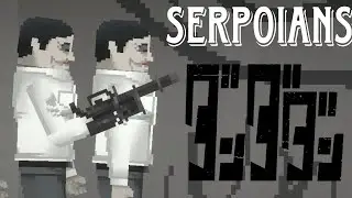 Serpoians 🛸 from Dandadan | Melon Playground 🍉 Sandbox Anime mod