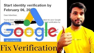 Google Ads Verification | Google Ads Identity Verification Fix