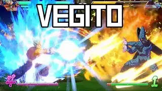 DBFZ: Vegito Combos + Hype! (100% Combo!)