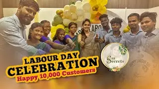 ரொம்ப நன்றி மக்களே.!🥹10,000 happy customers😍May Day celebration🥳 #saisecrets #hairoil #haircare