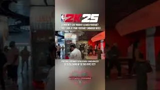 LEAKED 2K25 COMMUNITY DAY FOOTAGE 🚨 #2k25 #nba2k25
