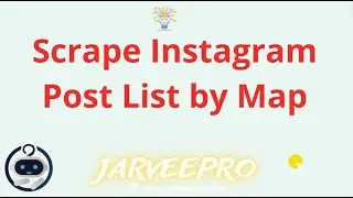Instagram Post || Scrape Instagram Post by Map in JarveePro #jarveepro #instagramyoutube #instagram