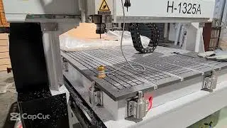 Tool height calibration on dual spindle CNC router with NK105 control