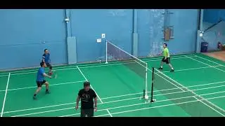 Challenge the pro women badminton double with confidence and fortitude -Russian champion 挑战职业女双