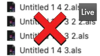 How Ableton Certified Trainer Saves & Organizes Projects
