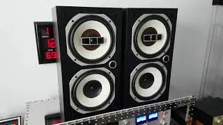 Speakers vintage kenwood LS-770 1977 test vintage audio crazy Eugène