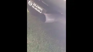 Toyota Land Cruiser Prado straight pipe sound