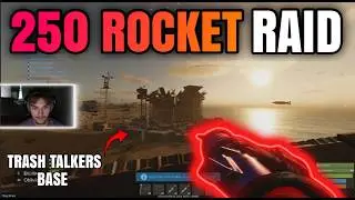 We Had BEEF With This Clan... So We SLAMMED Them With 250 Rockets! - Rust Console