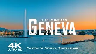 GENEVA🇨🇭Genève 2024 Drone Aerial 4K | Switzerland Schweiz