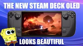The NEW Steam Deck OLED looks BEAUTIFUL
