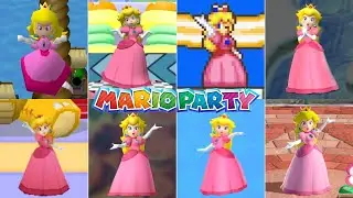 Evolution Of Princess Peach In Mario Party Games [1998-2018]
