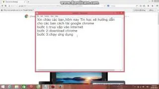 Cách tải google chrome