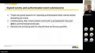 Eiffel Summit 2023 - Secure submissions of Eiffel events