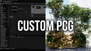 Unreal 5.2 customize PCG SplineExample of Electric Dreams ( 2º part  )